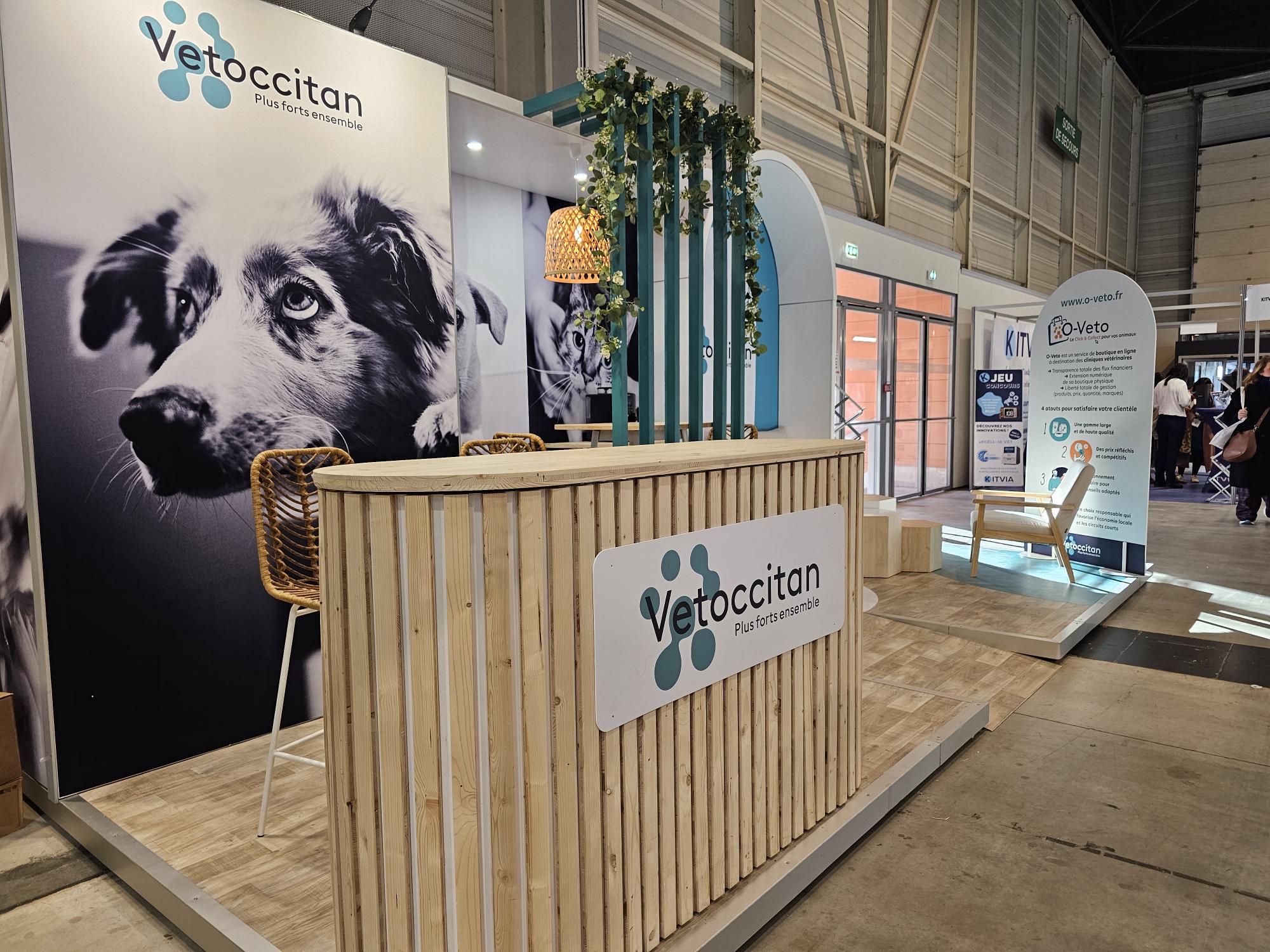 stand de Vetoccitan à l'AFVAC de Marseille en 2025