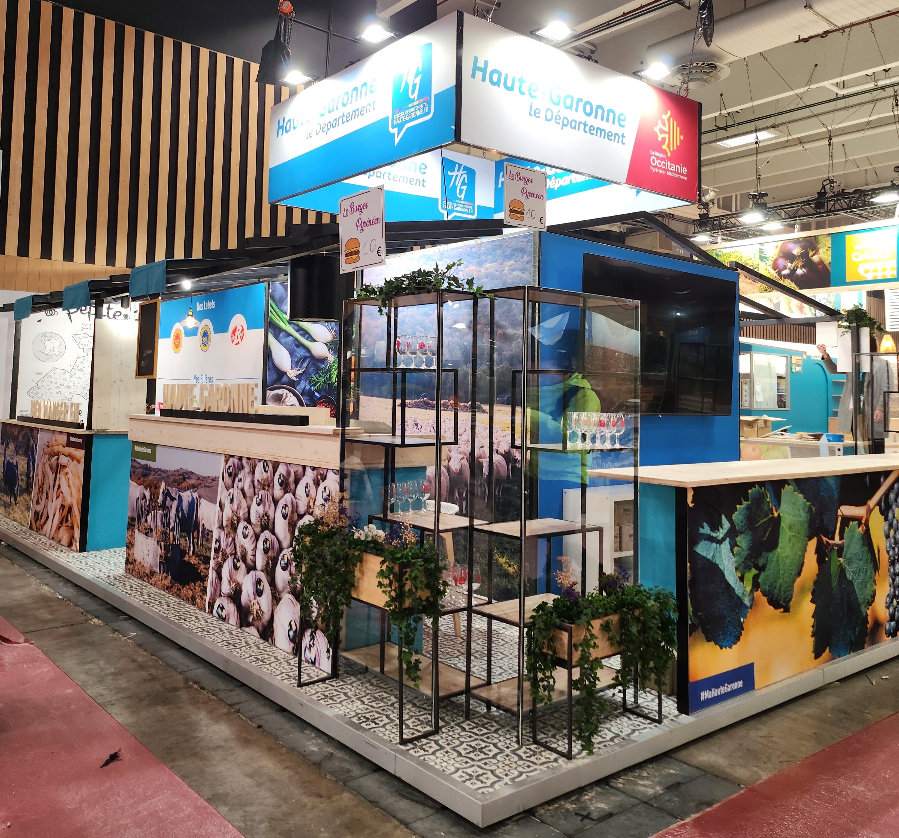 Stand du département de la Haute-Garonne au SIA 2024 à Paris