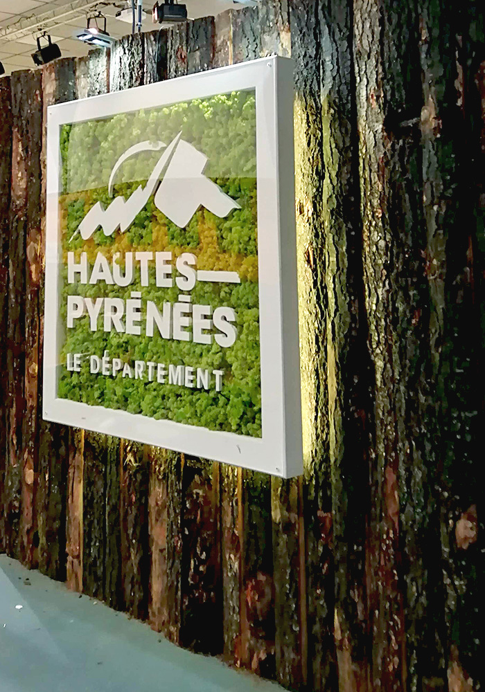 stand du département 65 au salon de l'agriculture de Tarbes