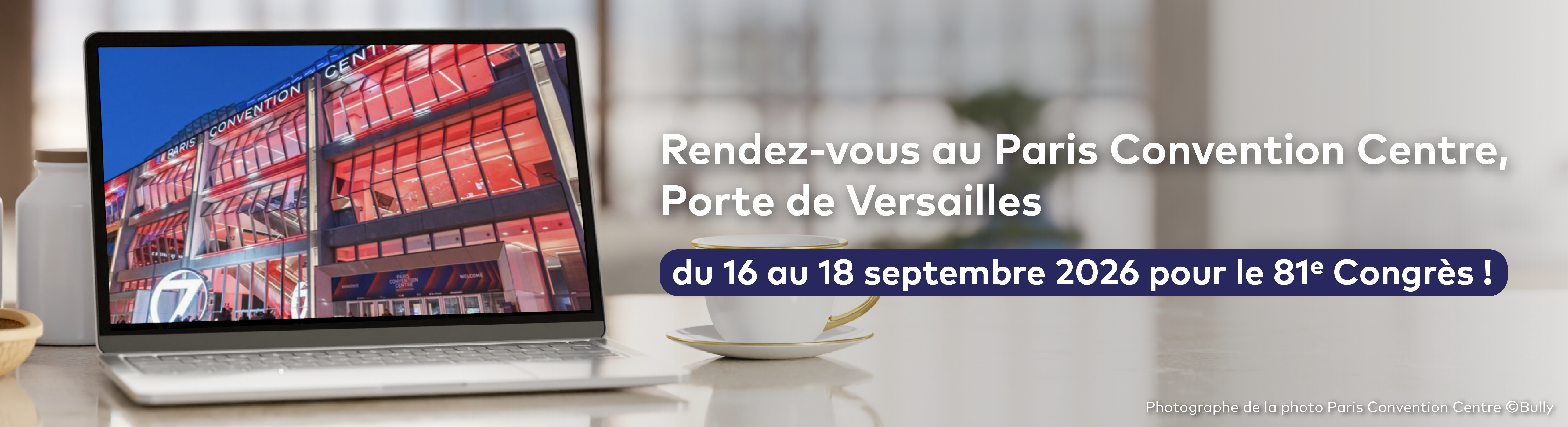 81e congrès de l'ordre des experts comptables à Paris en septembre 2026.